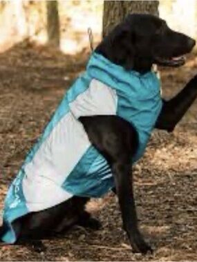 NWT $42 Baydog Glacier Bay Winter Dog Coat Turquoise Size XS